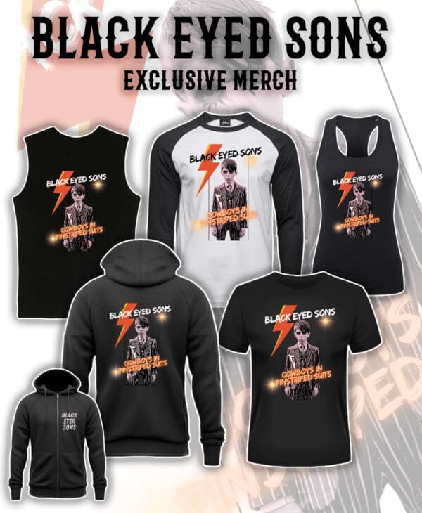 Black Eyed Sons - Official Merch - December 2024