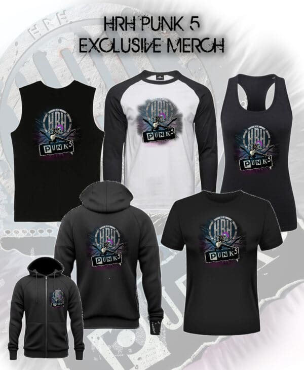 HRH Punk 5 - Brand Merch - October 2025